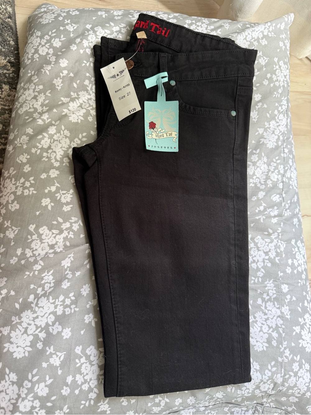 Hard Tail Black Women's Jeans